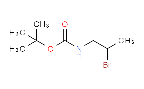 CAS No. 121102-88-3, tert-Butyl (2-bromopropyl)carbamate