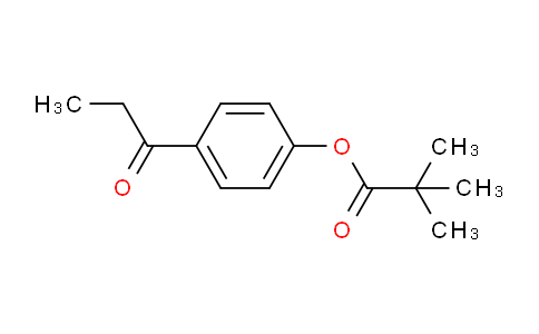 CAS No. 120703-45-9, 4-Propanoylphenyl 2,2-dimethylpropanoate
