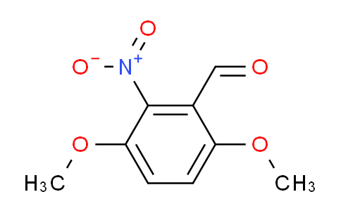 CAS No. 1206-55-9, 3,6-Dimethoxy-2-nitrobenzaldehyde