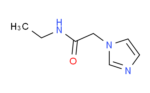 CAS No. 1204921-90-3, N-Ethyl-2-(1-imidazolyl)acetamide