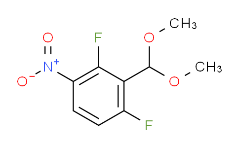 CAS No. 1203662-90-1, 2-(Dimethoxymethyl)-1,3-difluoro-4-nitrobenzene