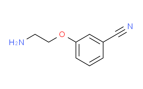 CAS No. 120351-94-2, 3-(2-Aminoethoxy)benzonitrile