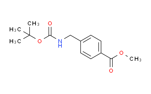 CAS No. 120157-96-2, Methyl 4-(((tert-butoxycarbonyl)amino)methyl)benzoate
