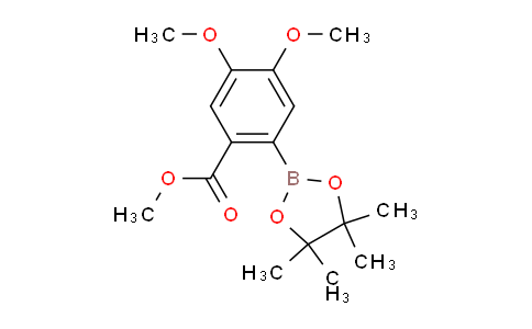 CAS No. 1201566-80-4, Methyl 4,5-dimethoxy-2-(4,4,5,5-tetramethyl-1,3,2-dioxaborolan-2-yl)benzoate