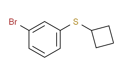 CAS No. 1199773-05-1, 1-Bromo-3-cyclobutylthiobenzene