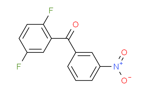 CAS No. 1193512-72-9, (2,5-Difluorophenyl)(3-nitrophenyl)methanone