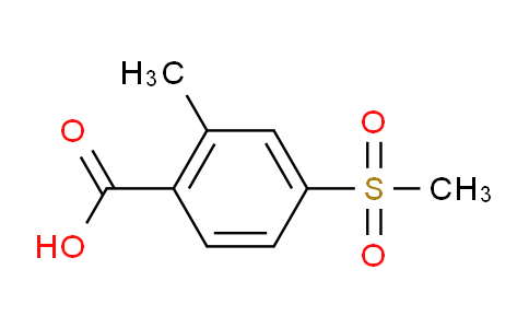 CAS No. 118939-09-6, 2-Methyl-4-(methylsulfonyl)benzoic acid