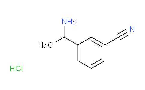 CAS No. 1188264-05-2, 3-(1-Aminoethyl)benzonitrile hydrochloride
