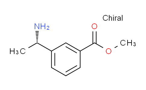 CAS No. 1187927-21-4, (S)-Methyl 3-(1-aminoethyl)benzoate