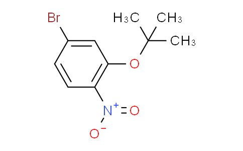 1187386-34-0 | 4-Bromo-2-(tert-butoxy)-1-nitrobenzene