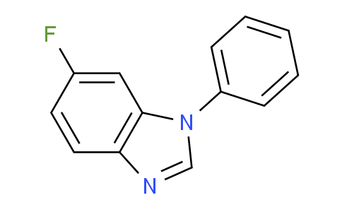 CAS No. 1187385-88-1, 6-Fluoro-1-phenyl-1H-benzo[d]imidazole