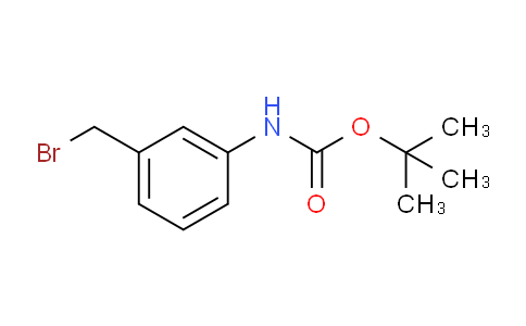 CAS No. 118684-32-5, tert-Butyl (3-(bromomethyl)phenyl)carbamate