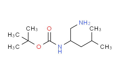 CAS No. 1186663-67-1, 2-(Boc-amino)-4-methylpentylamine