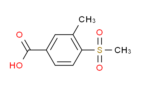 CAS No. 1186663-65-9, 3-Methyl-4-(methylsulfonyl)benzoic acid