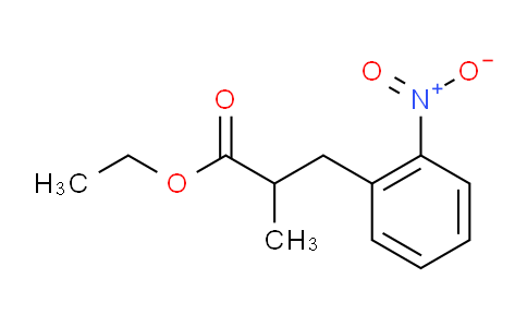 CAS No. 1185180-57-7, Ethyl 2-Methyl-3-(2-nitrophenyl)propanoate