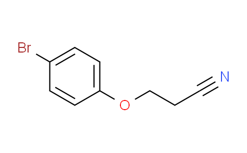 CAS No. 118449-57-3, 3-(4-bromophenoxy)propanenitrile