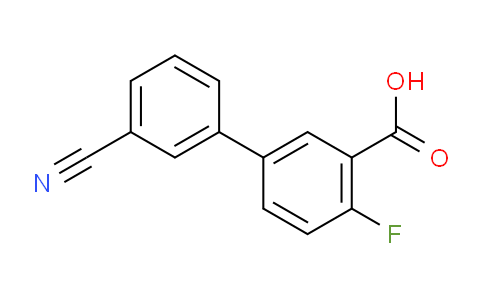 CAS No. 1183926-58-0, 3'-Cyano-4-fluoro-[1,1'-biphenyl]-3-carboxylic acid