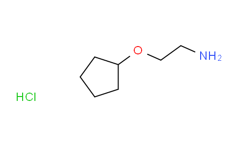 CAS No. 1181457-94-2, 2-(Cyclopentyloxy)ethanamine hydrochloride