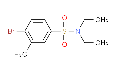 CAS No. 1178100-39-4, 4-Bromo-N,N-diethyl-3-methylbenzenesulfonamide