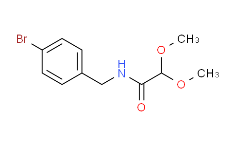 CAS No. 1175271-98-3, N-(4-Bromobenzyl)-2,2-dimethoxyacetamide