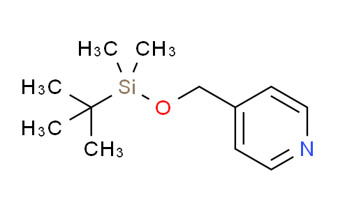 CAS No. 117423-41-3, 4-(((Tert-Butyldimethylsilyl)oxy)methyl)pyridine