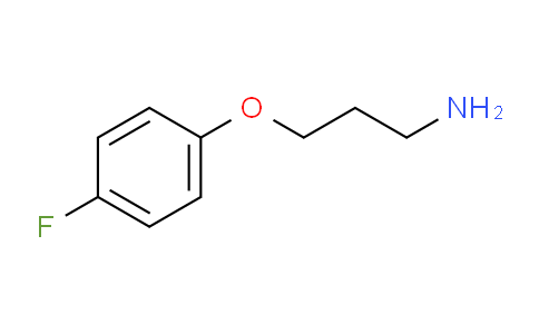 CAS No. 116753-54-9, 3-(4-Fluorophenoxy)propan-1-amine
