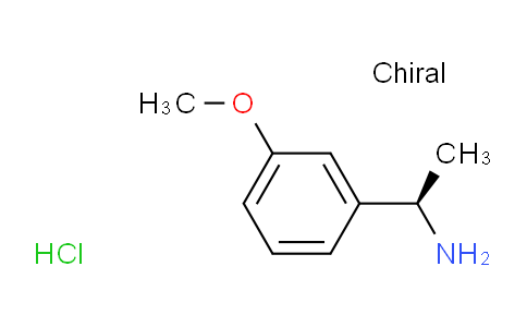 CAS No. 1167414-89-2, (R)-1-(3-Methoxyphenyl)ethanamine hydrochloride