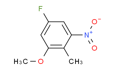 CAS No. 1167055-65-3, 5-Fluoro-1-methoxy-2-methyl-3-nitrobenzene