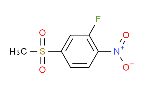 CAS No. 1166756-97-3, 2-Fluoro-4-(methylsulfonyl)-1-nitrobenzene
