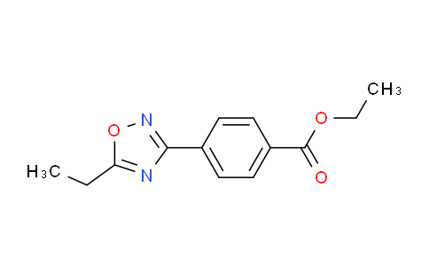 CAS No. 1166756-79-1, Ethyl 4-(5-ethyl-1,2,4-oxadiazol-3-yl)benzoate