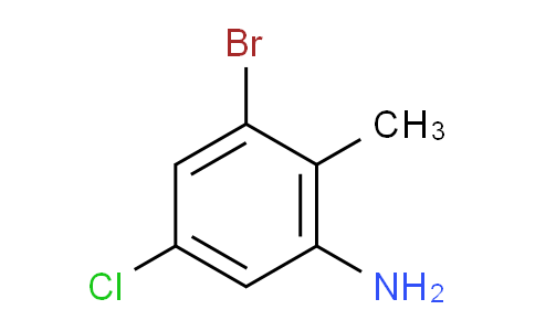 CAS No. 1166756-72-4, 3-Bromo-5-chloro-2-methylaniline