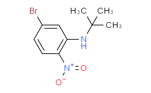 CAS No. 1163707-73-0, 5-Bromo-N-(tert-butyl)-2-nitroaniline