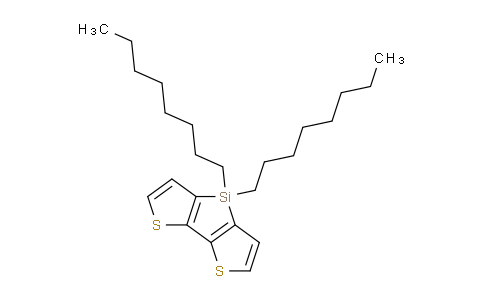 CAS No. 1160106-12-6, 4,4-Dioctyl-4H-silolo[3,2-b:4,5-b']dithiophene