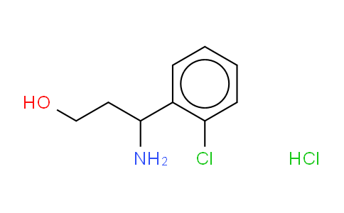 CAS No. 1159826-18-2, 3-Amino-3-(2-chloro-phenyl)-propan-1-olhydrochloride