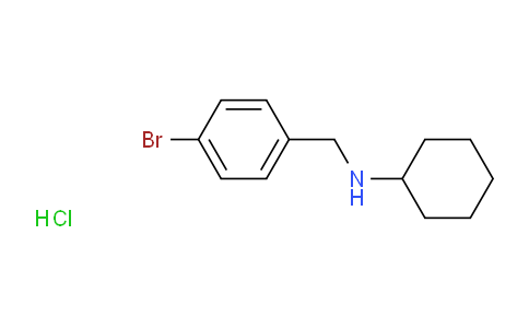 CAS No. 1158371-88-0, N-(4-Bromobenzyl)cyclohexanamine hydrochloride