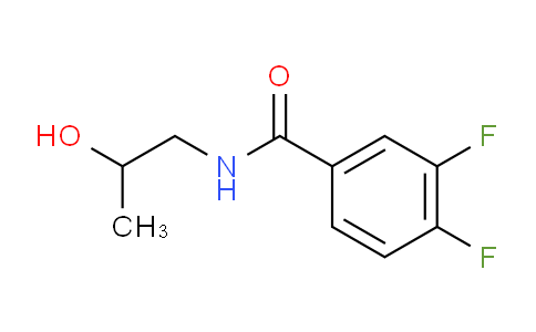 CAS No. 1156264-10-6, 3,4-Difluoro-N-(2-hydroxypropyl)benzamide
