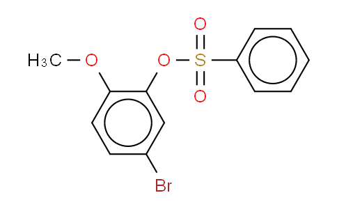 CAS No. 1150271-32-1, 5-Bromo-2-methoxyphenylbenzenesulfonate