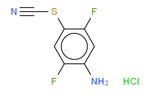 CAS No. 1150114-25-2, 2,5-Difluoro-4-thiocyanatoaniline, HCl