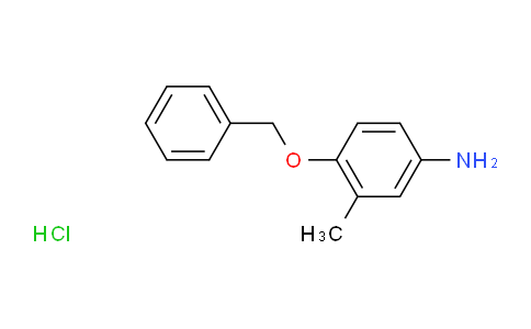 CAS No. 1150114-24-1, 4-(Benzyloxy)-3-methylaniline hydrochloride