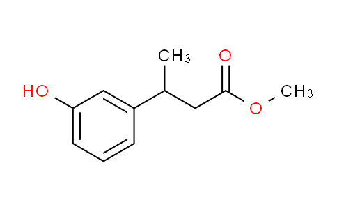 CAS No. 1142234-38-5, Methyl 3-(3-Hydroxyphenyl)butanoate