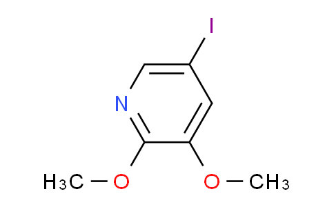 CAS No. 1138444-04-8, 5-Iodo-2,3-dimethoxypyridine