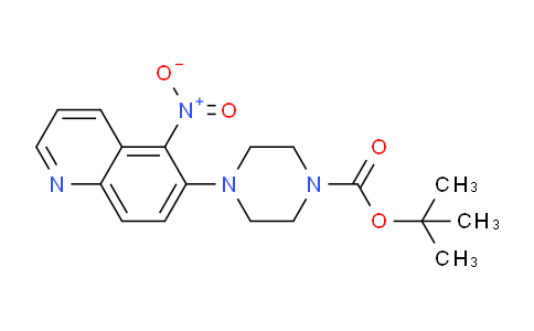 DY806222 | 1133115-87-3 | tert-Butyl 4-(5-nitroquinolin-6-yl)piperazine-1-carboxylate