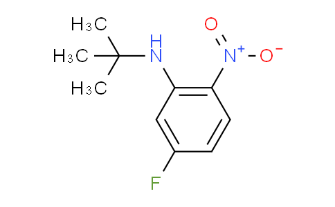 CAS No. 1133115-34-0, N-(tert-Butyl)-5-fluoro-2-nitroaniline