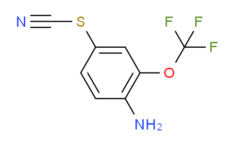 CAS No. 1133115-28-2, 4-Thiocyanato-2-(trifluoromethoxy)aniline