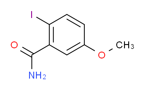 CAS No. 1130283-73-6, 2-Iodo-5-methoxybenzamide
