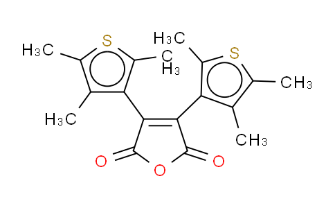 CAS No. 112440-47-8, 2,5-Furandione,3,4-bis(2,4,5-trimethyl-3-thienyl)-