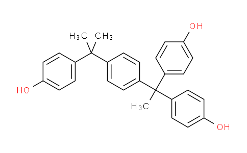 CAS No. 110726-28-8, 4,4'-(1-(4-(2-(4-Hydroxyphenyl)propan-2-yl)phenyl)ethane-1,1-diyl)diphenol