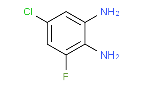 CAS No. 1106717-48-9, 5-Chloro-3-fluorobenzene-1,2-diamine