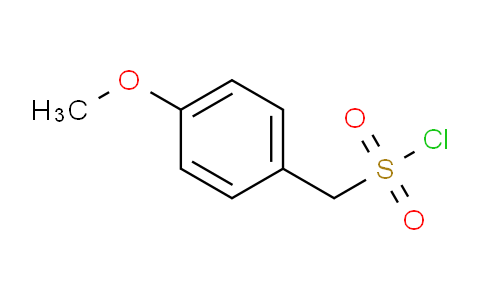 CAS No. 110661-59-1, (4-Methoxyphenyl)methanesulfonyl chloride