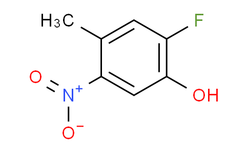 CAS No. 110298-75-4, 2-Fluoro-4-methyl-5-nitrophenol